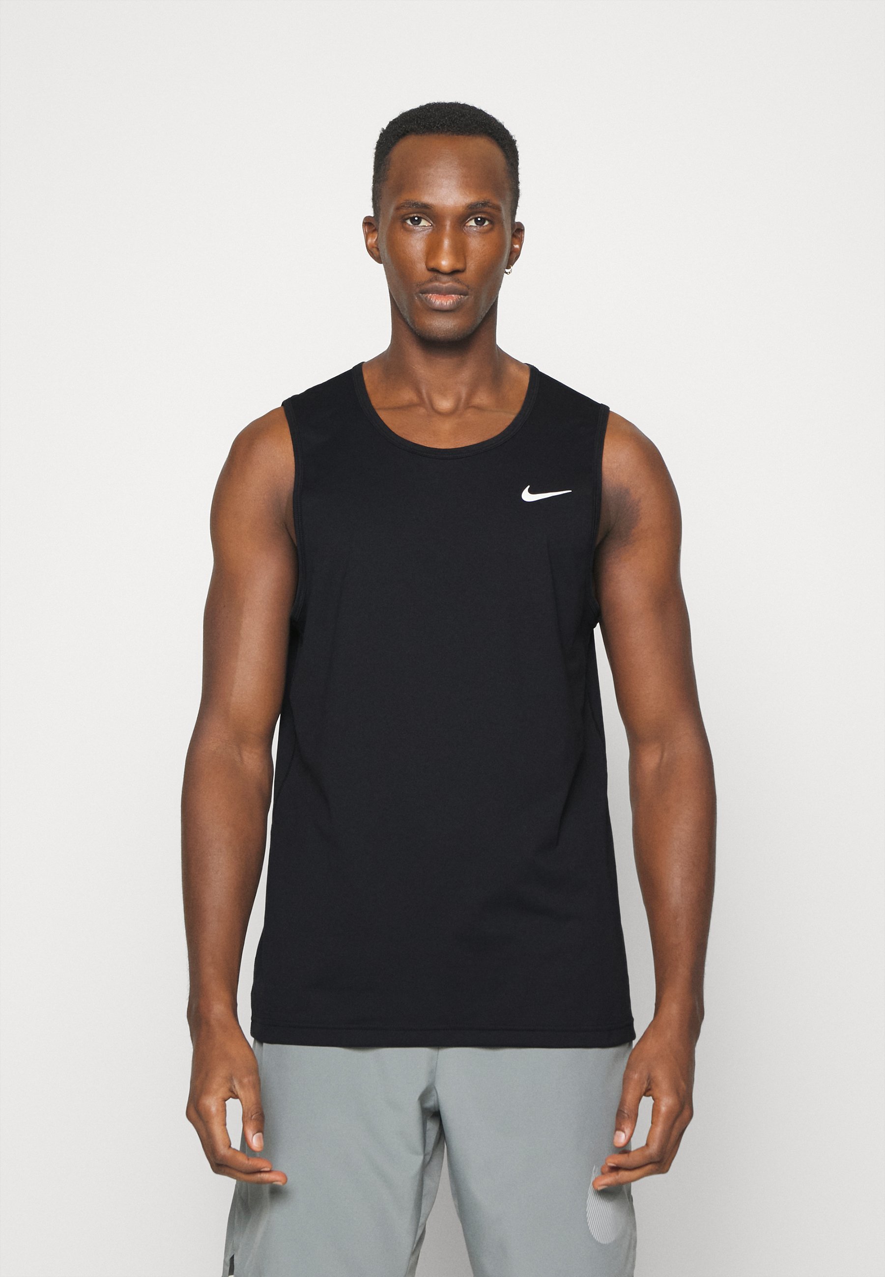 Nike Performance HYVERSE TANK - Top - zwart/wit