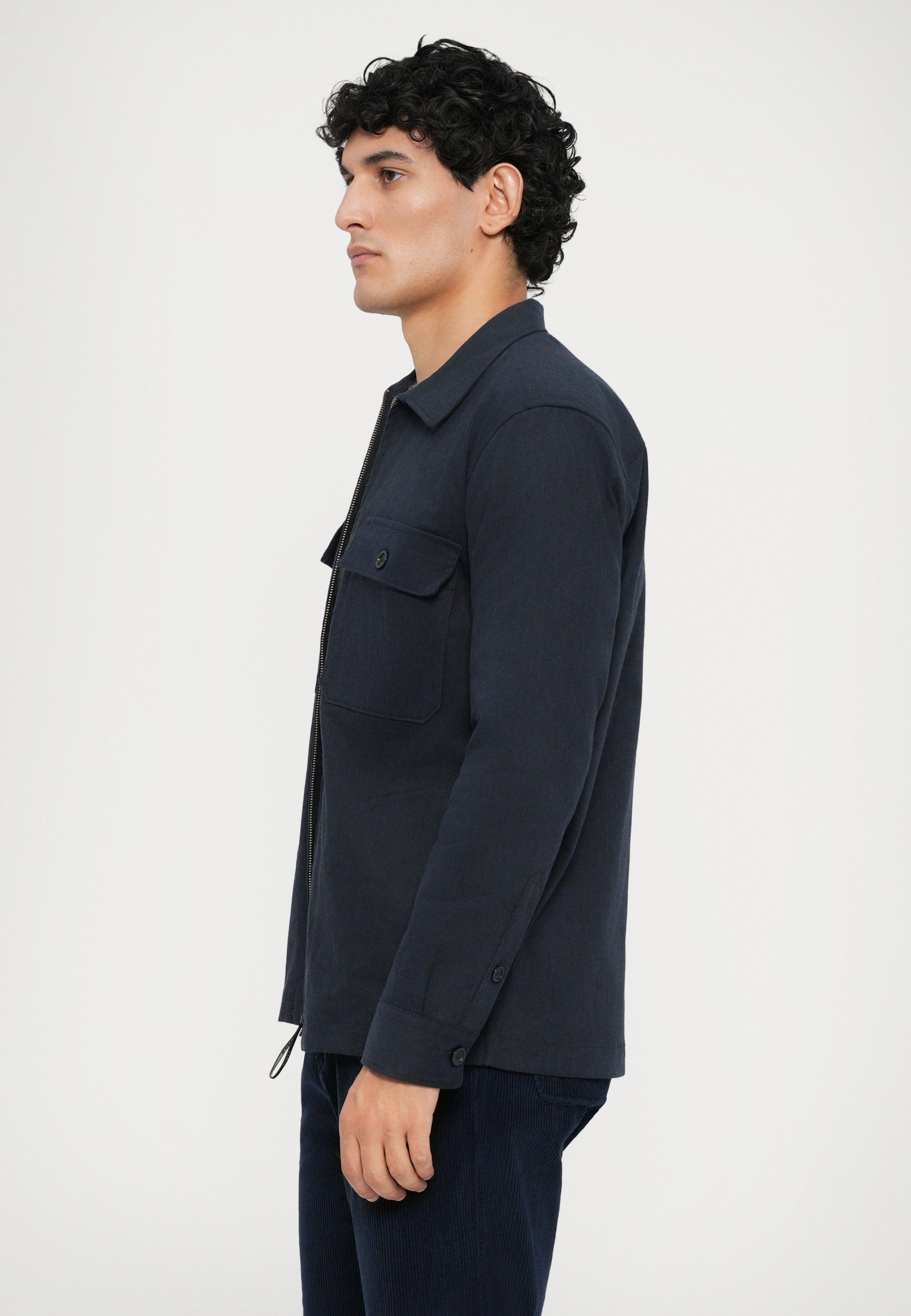 120% Lino HERENJACKET - Zomerjas - middernacht