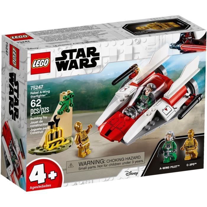 LEGO® 4+ Star Wars™ 75247 Kapinallisten A-siipinen tähtihävittäjä