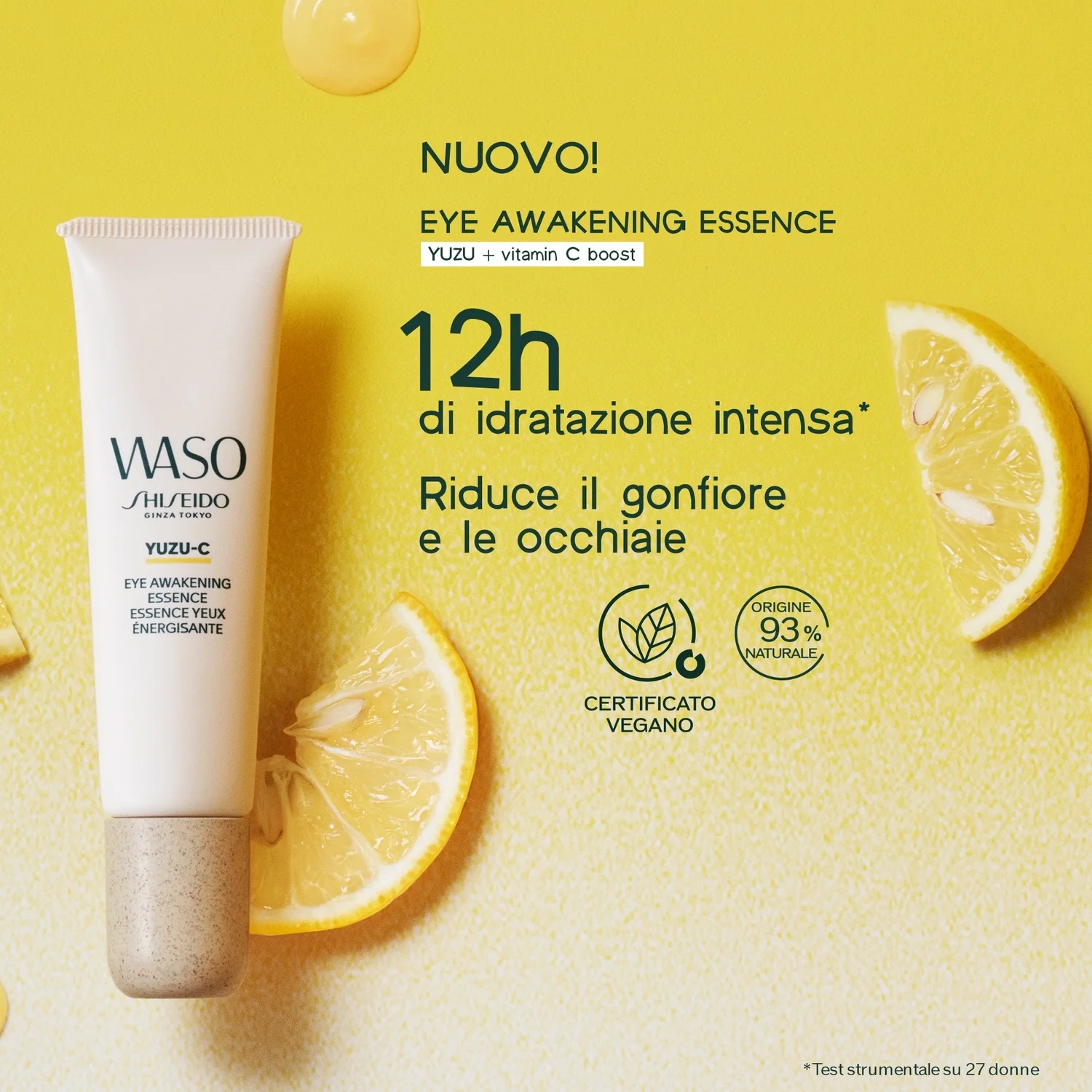 Waso YUZU-C Eye Awakening Essence - Tratt.anti borse e occhiaie