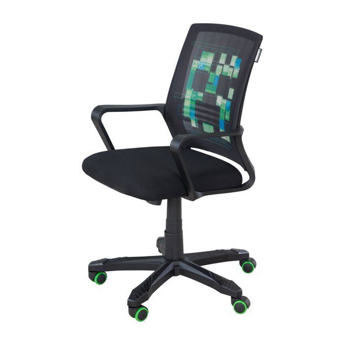 Gaming Chair - ROBA - Minecraft - 360° Rotation - Reclining Backrest - Adjustable Height
