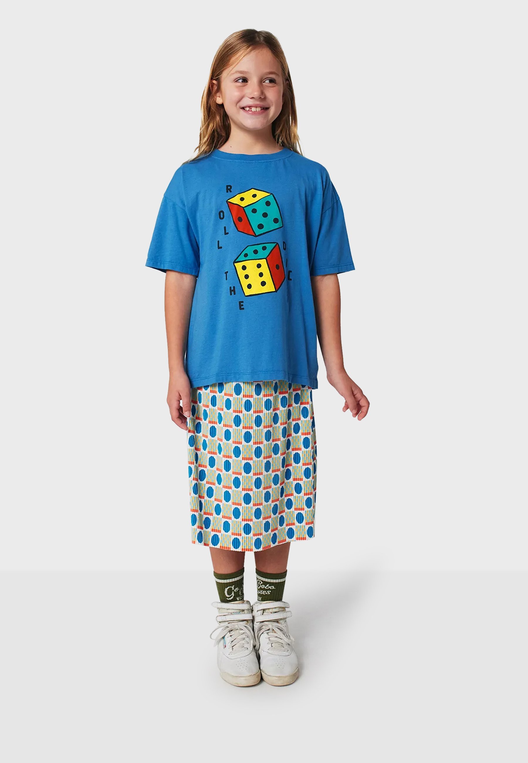 Bobo Choses ROLL THE DICE UNISEX - Bedrucktes T-Shirt - blau