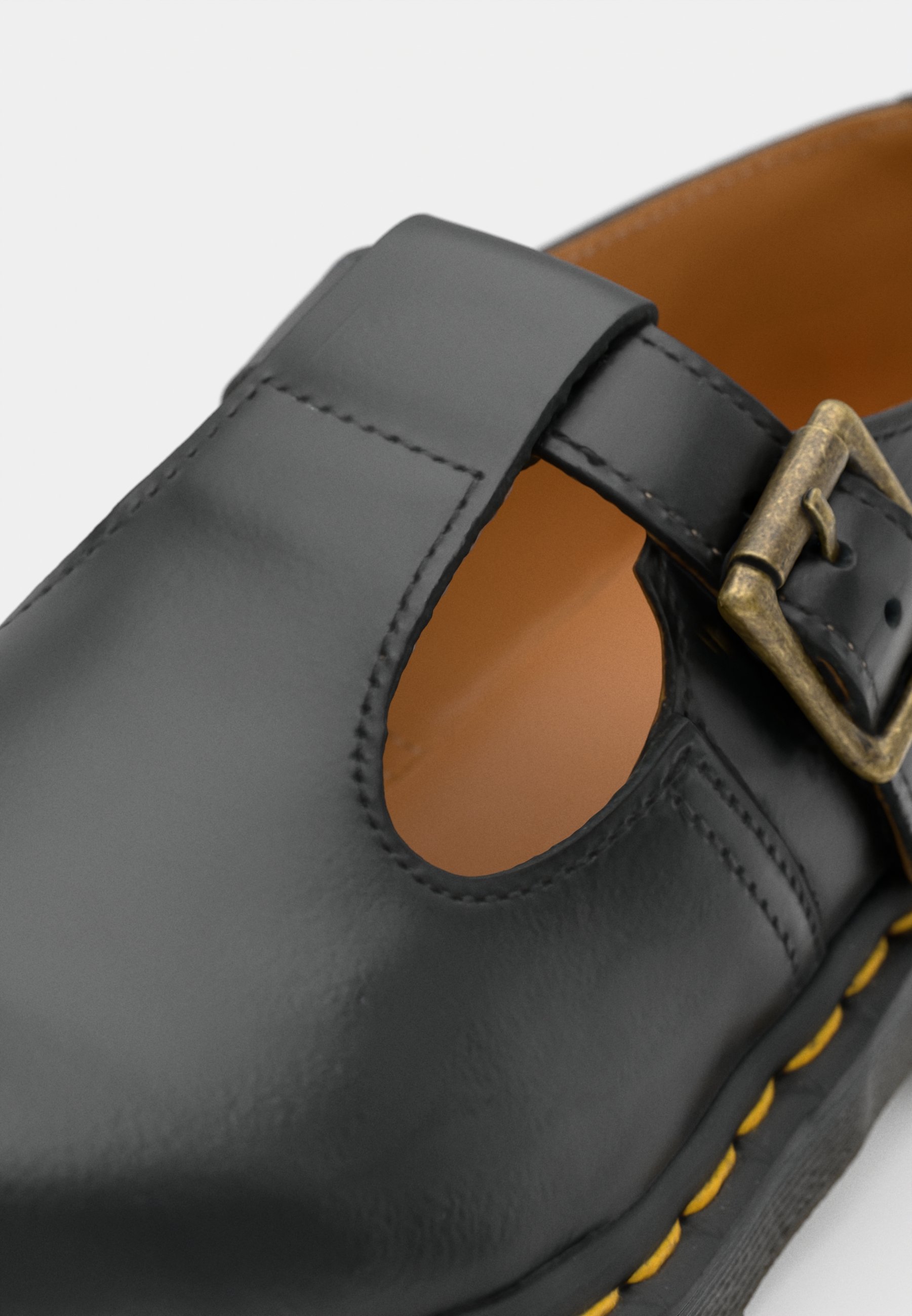 Dr. Martens POLLEY T BAR SCHOEN - Instappers - zwart glad