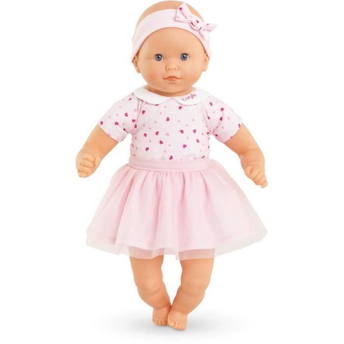 Baby doll - COROLLE - My Adorable Little Baby Doll with Hearts - 30 cm - from 12 months