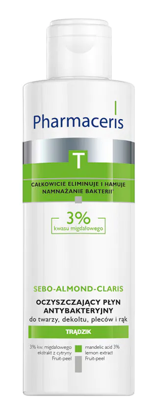 Pharmaceris T Sebo-Almond-Claris Płyn bakteriostatyczny
