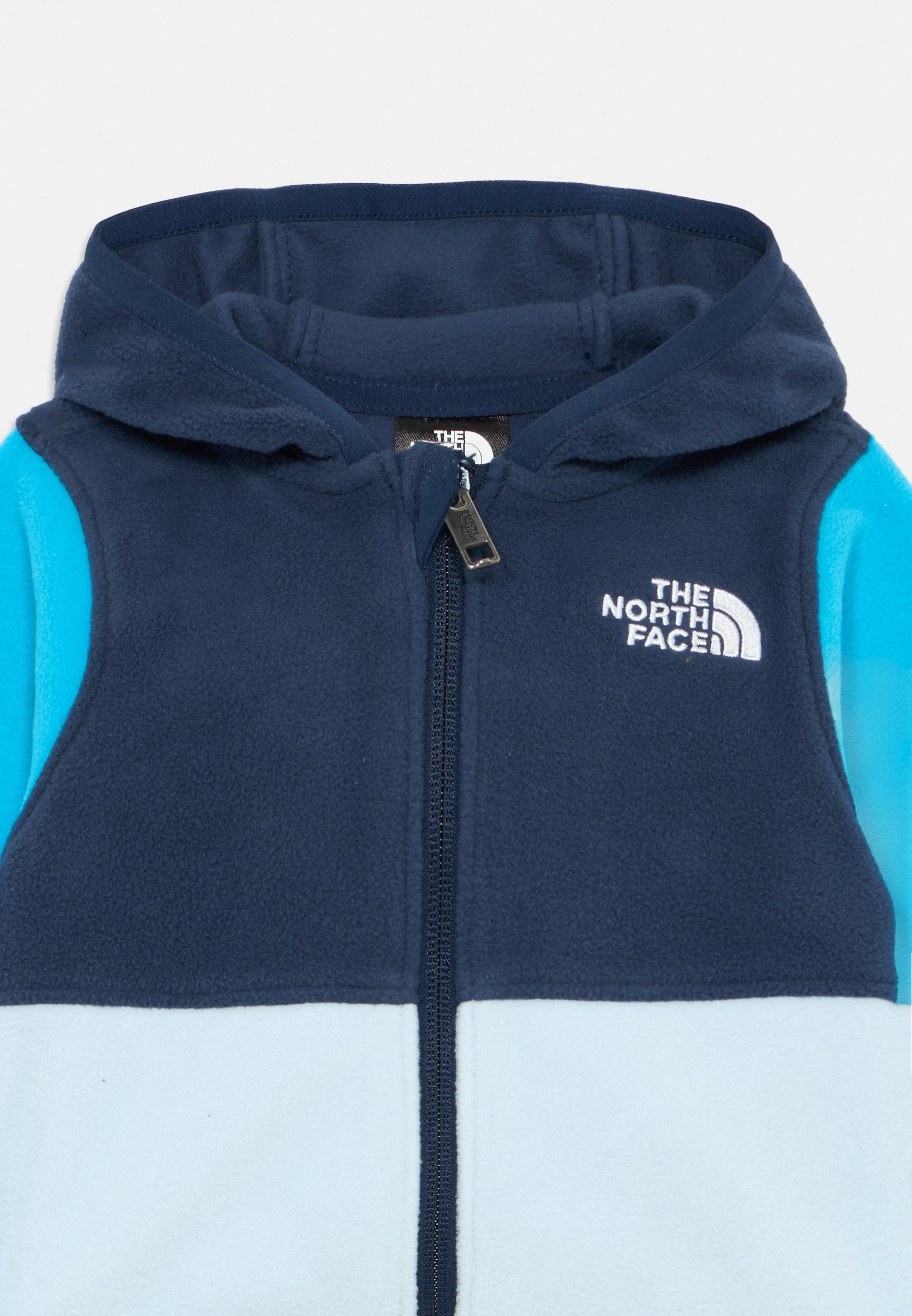 The North Face BABY GLACIER HOODIE UNISEX - Fleece trui - summit navy/meridian blue/polar haze