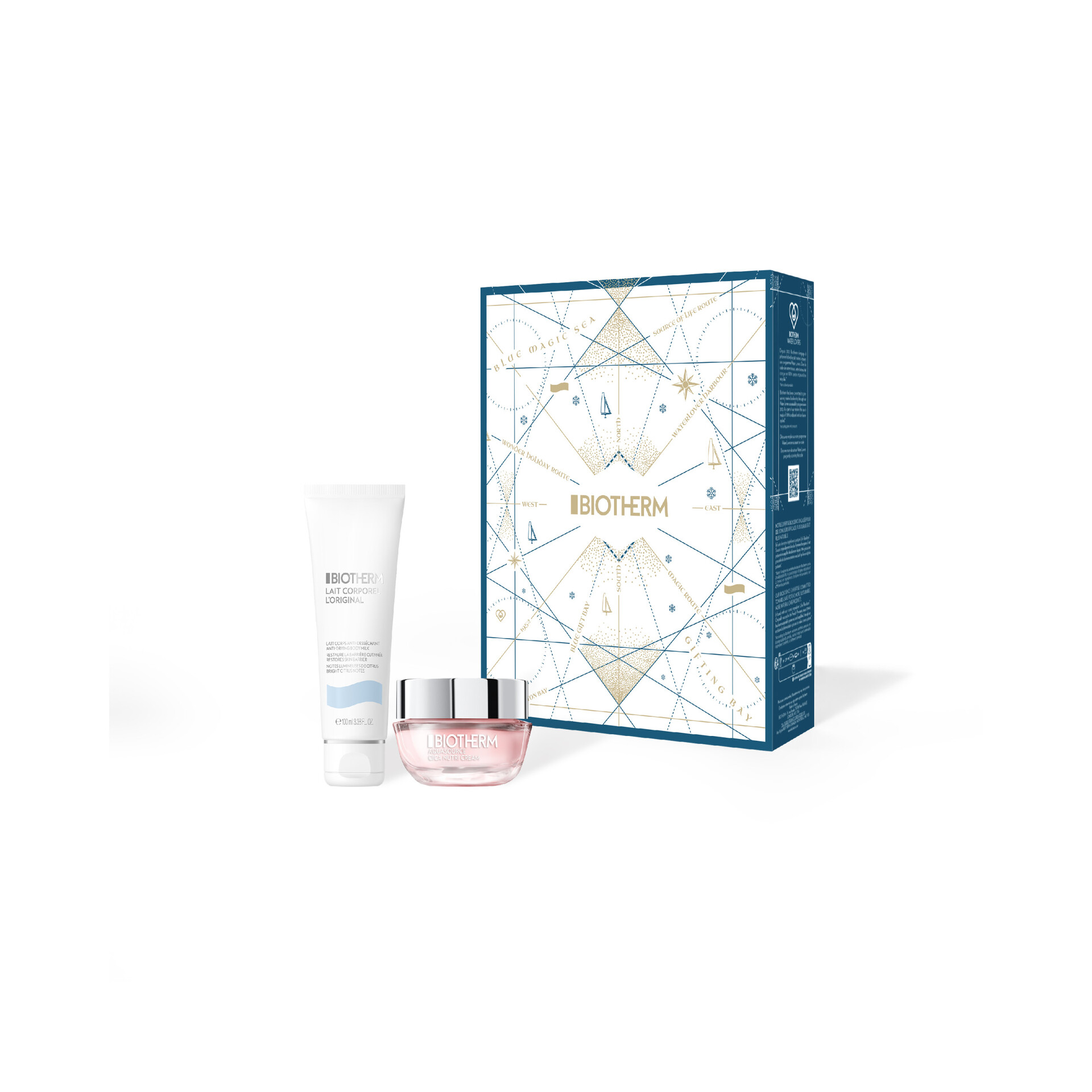 Cremă nutritivă Aquasource Cica 30 ml, cutie cadou - Biotherm