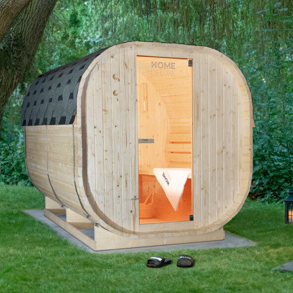 Sauna exterior CUBE XL