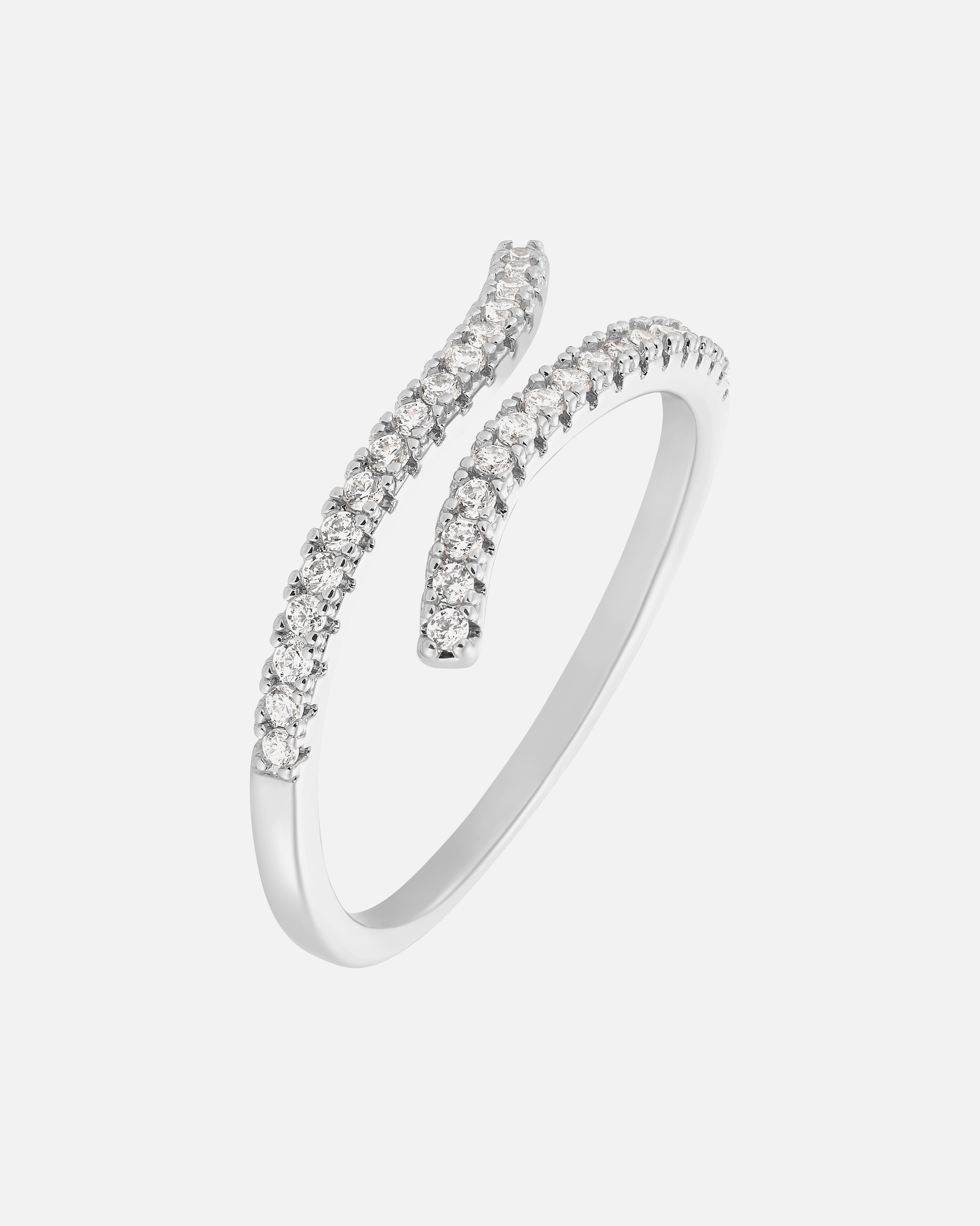 Heideman Bague Miranda couleur argentée polie