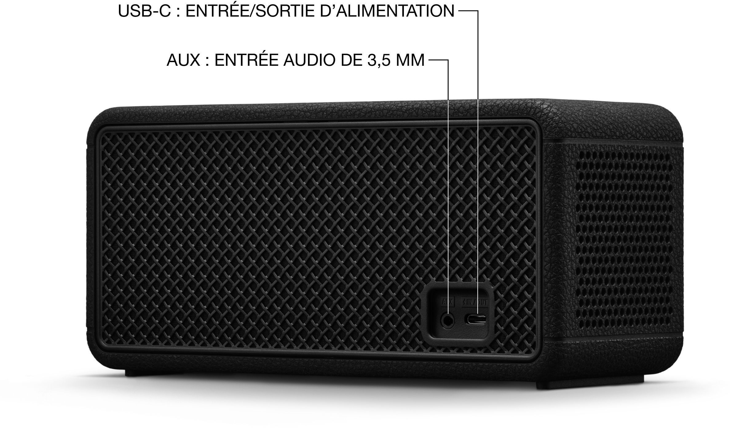 Enceinte sans fil - MARSHALL - Middleton II - 30 h d’autonomie - Bluetooth - Résistante à l’eau
