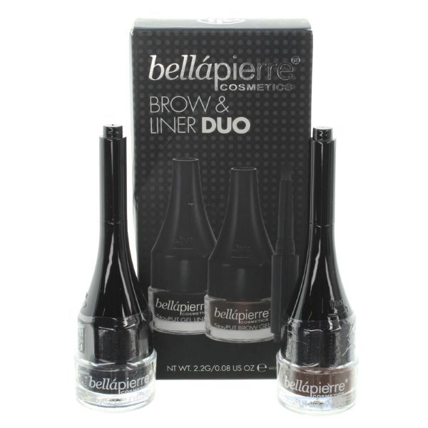 Bellapierre Augenbrauen- und Eyeliner-Gel-Duo