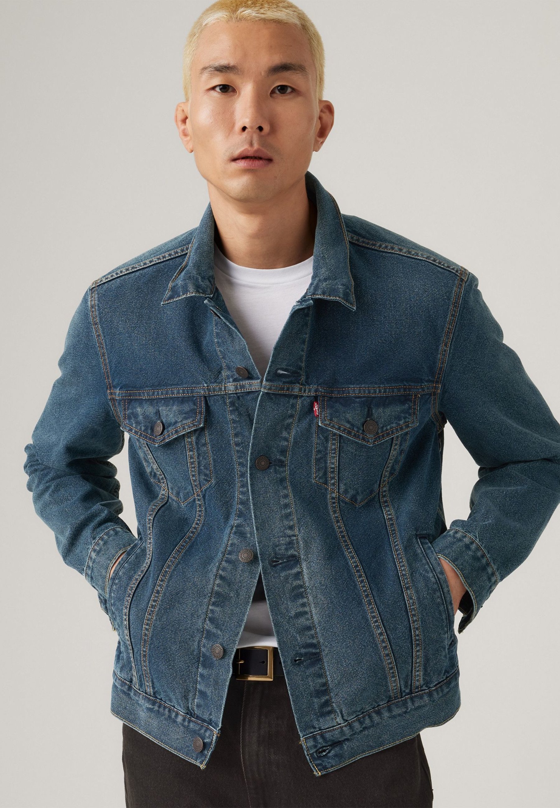 Levi's® TRUCKER - Spijkerjas - op het punt van uitsterven