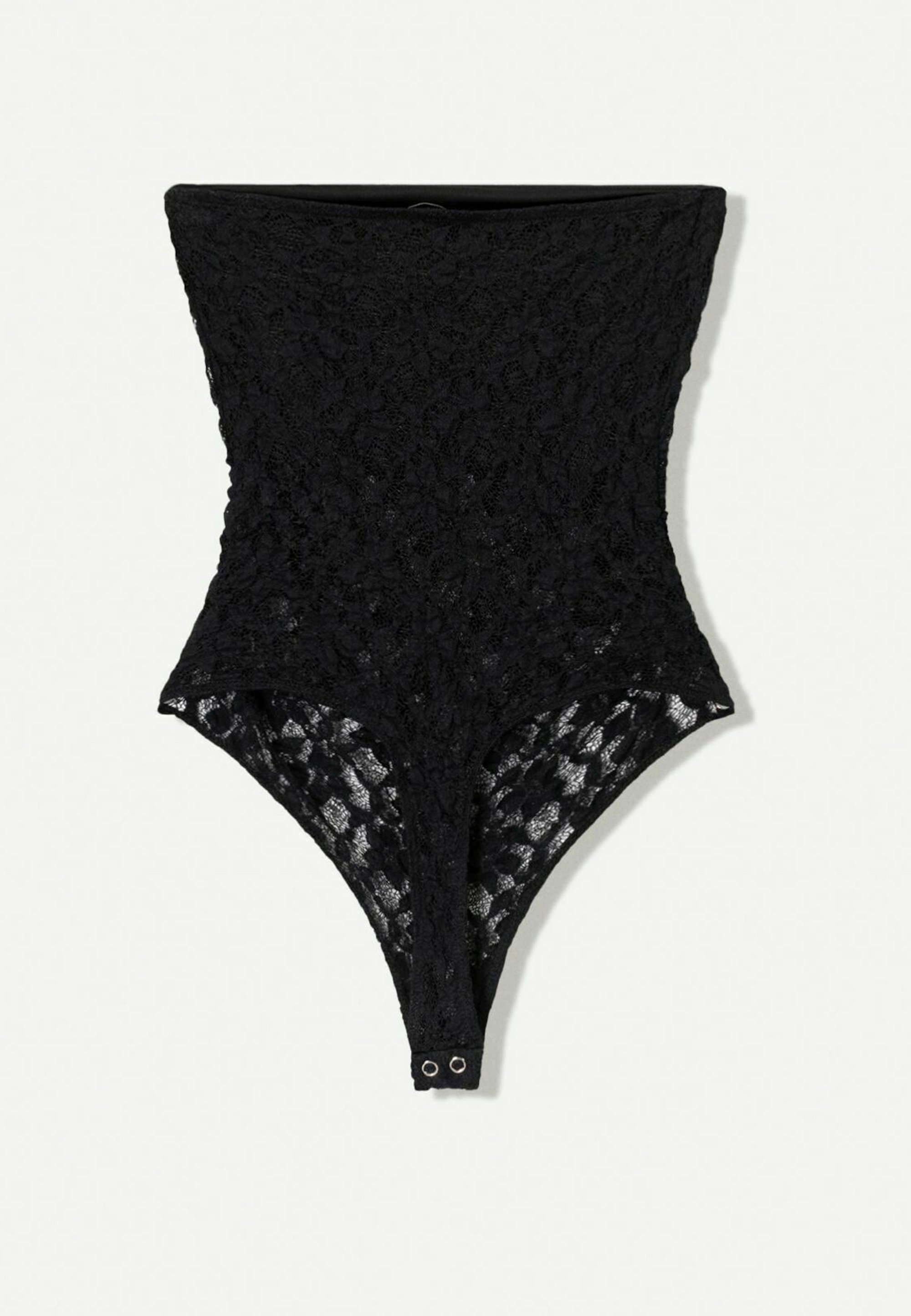 Bershka BANDEAU NECKLINE - Top - nero