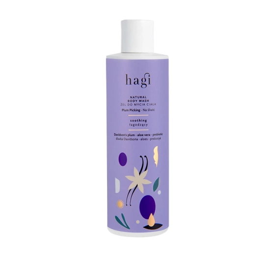 Hagi Na Śliwki naturalny żel do mycia ciała łagodzący 300 ml