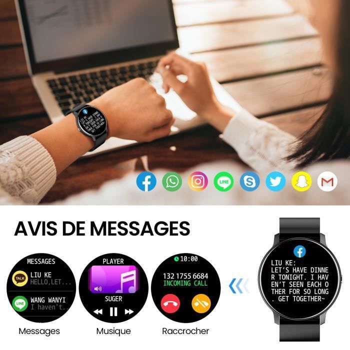 Smartwatch for Men and Women, Sports, GPS, Multifunctional, 1.28