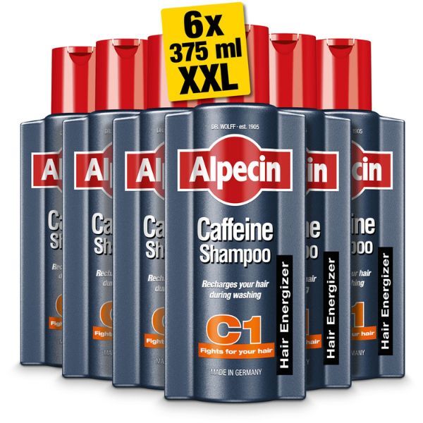 Shampoo Alpecin alla caffeina XXL 6x 375ml