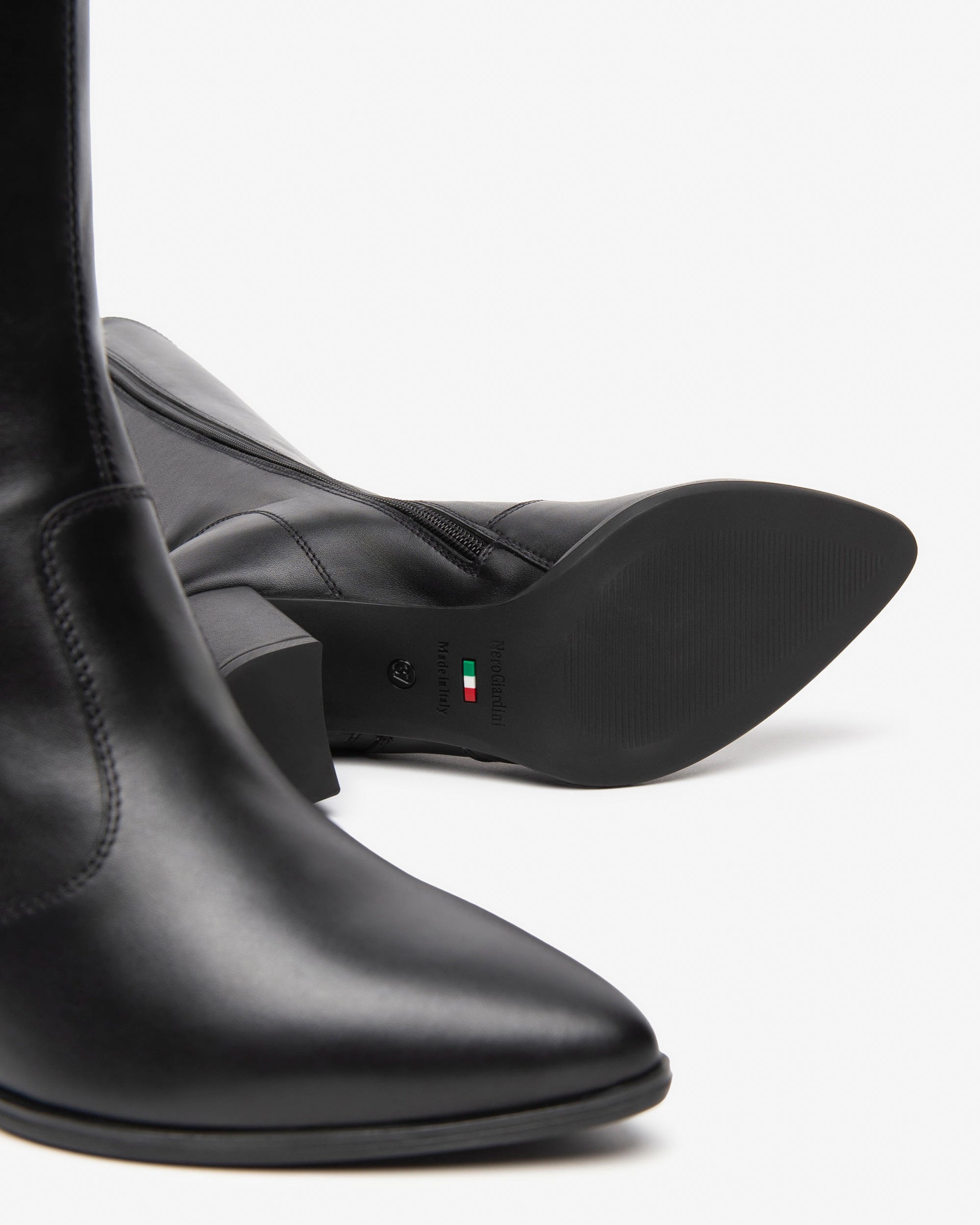  Damen-Lederstiefel