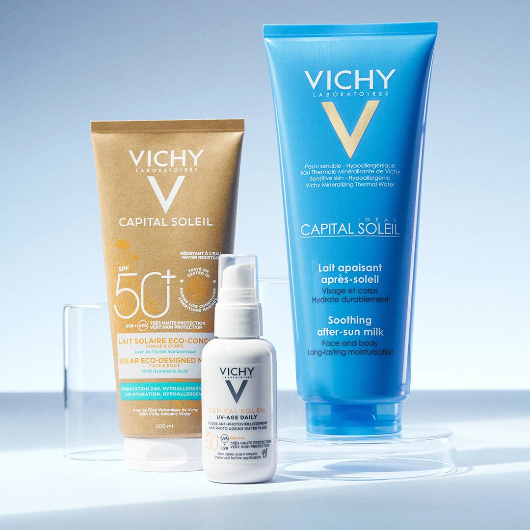 Capital Soleil napozás utáni testápoló 300 ml - Vichy