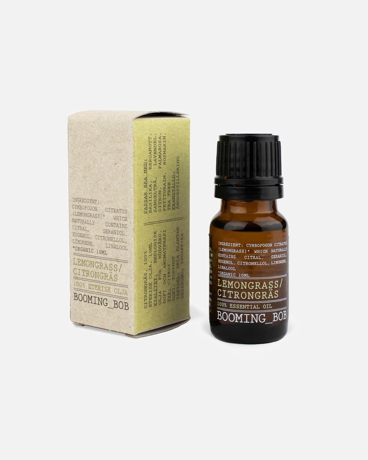 Уље за тело са лимунском травом Booming Bob - 10 мл