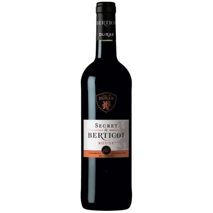 Secret Berticot 2023 AOC Côtes de Duras - Vin rouge du Sud Ouest x1