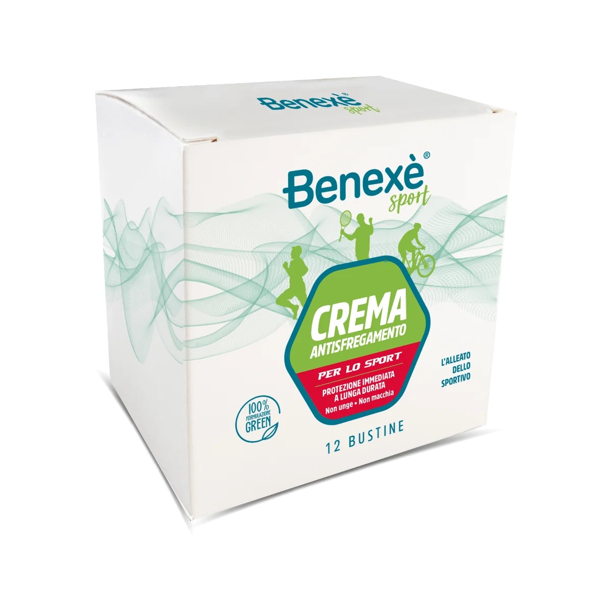 BENEXÈ Benexe' Sport Crème anti-frottements 12 sachets prévient les rougeurs et les irritations