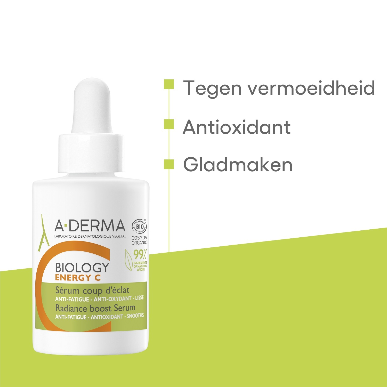 A-DERMA Vitamin C Serum Biology Energy C Radiance Boost Serum - 30 ml