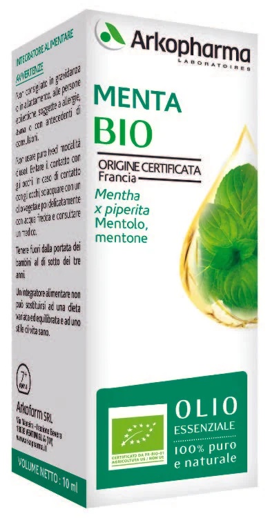 ARKOPHARMA Óleo essencial de hortelã-pimenta orgânico Arkopharma 10 ml