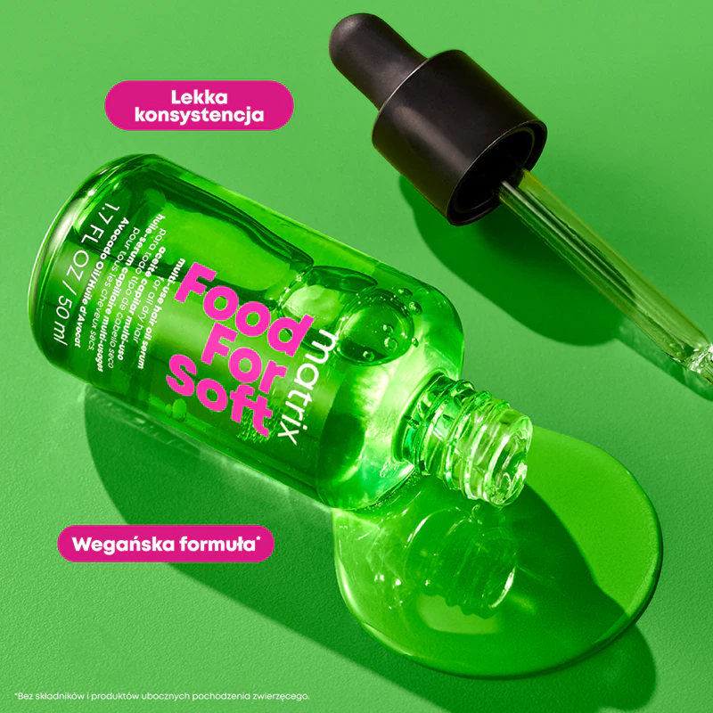 Sérum de óleo Matrix Food For Soft com efeito hidratante