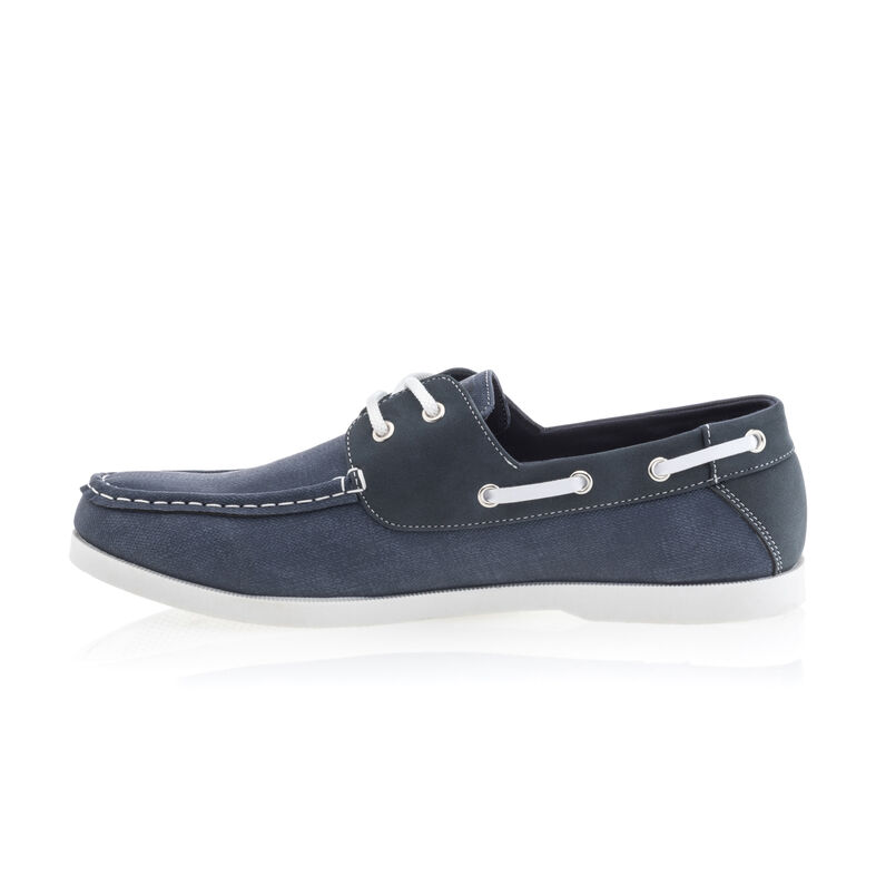 Blaue Herren-Loafer/Bootsschuhe