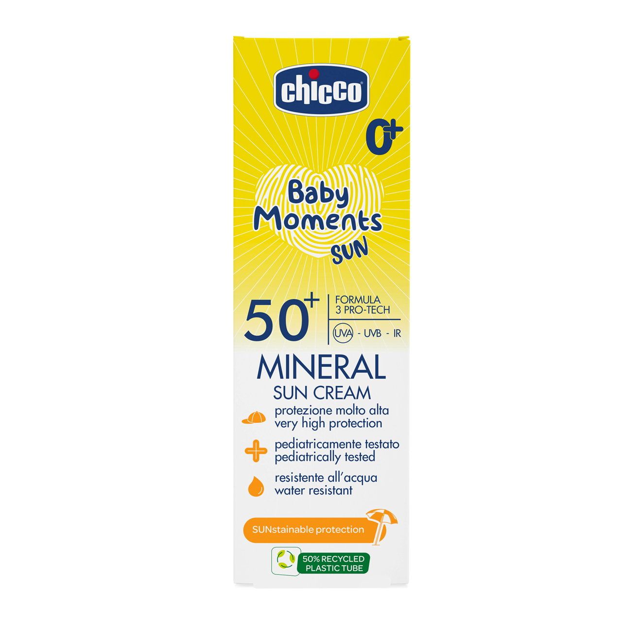 Mineralinis apsauginis kremas nuo saulės „Baby Moments“ SPF50 Apsaugos nuo saulės vaistinė