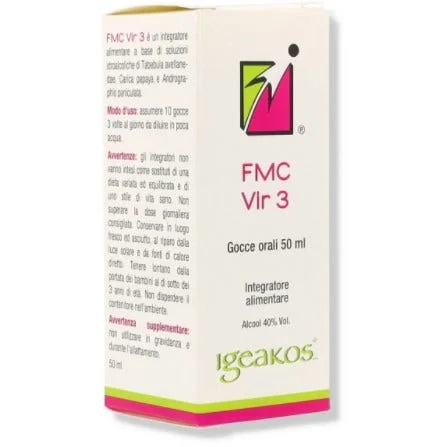 KOS FMC Vir 3 orale druppels, voedingssupplement 50 ml