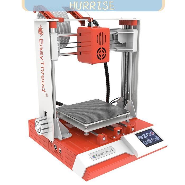 Tbest EasyThreed K6 Plus 3D Printer FDM 3D Printer Desktop Printing Machine 100 x 100 x Computer Printer C-UE