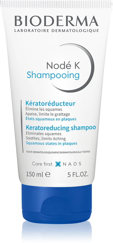 Shampoo Suavizante Bioderma Nodé K Contra a Descamação da Pele