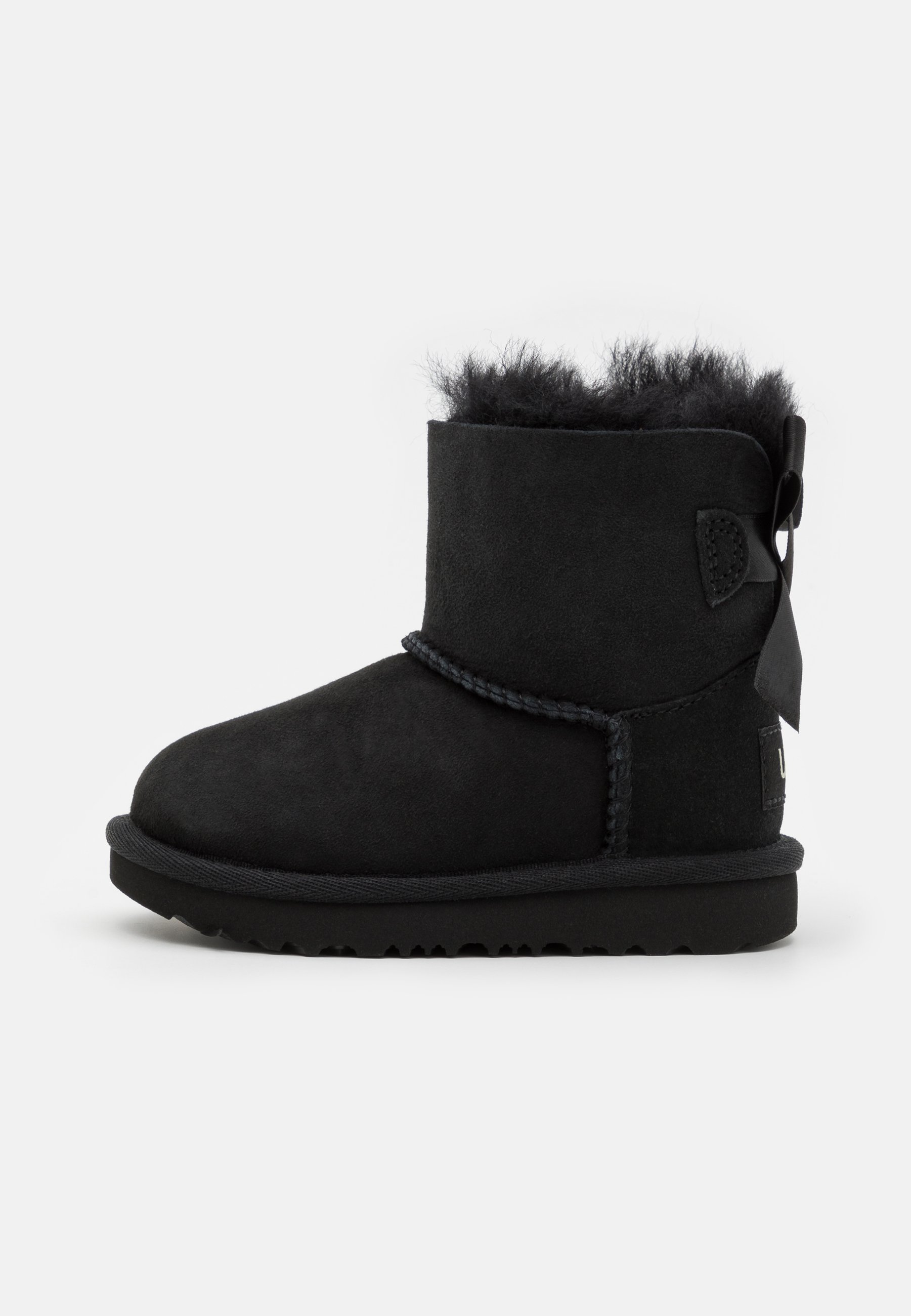 UGG MINI BAILEY BOW II - Klassieke enkellaarsjes - zwart