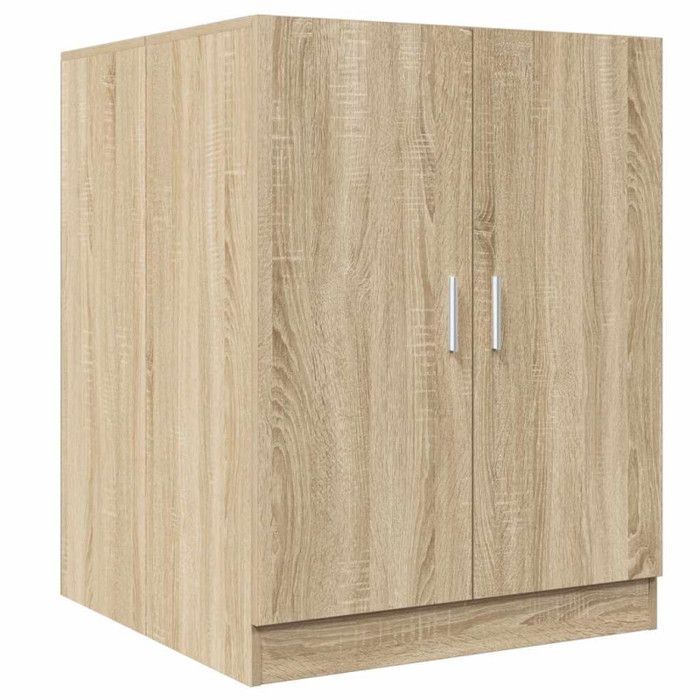 Meuble pour machine à laver chêne sonoma 70,5x71,5x91,5 cm