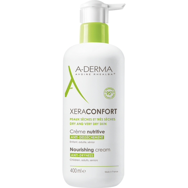 A-Derma Ravitseva Voide Kuivalle ja Erittäin Kuivalle Iholle XeraConfort 400 ml 400 ml