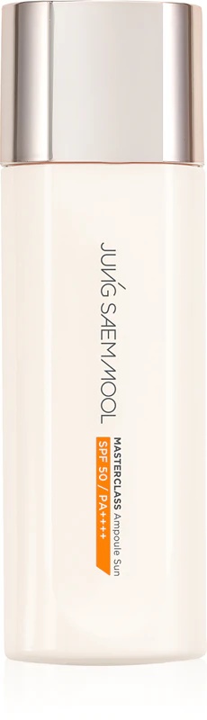 JUNG SAEM MOOL Masterclass Ampoule Sun SPF 50+ drėkinamasis serumas su spindesio suteikiančiu efektu