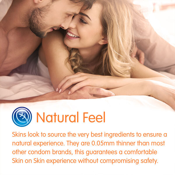 Skins-kondomit, erittäin ohuet kuutiot, 16 kpl | Terveys | Superdrug