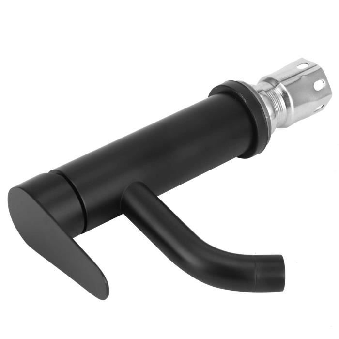 Torneira misturadora de bancada em aço inoxidável VINGVO para lavatório G1/2, ideal para cozinha e banheiro.