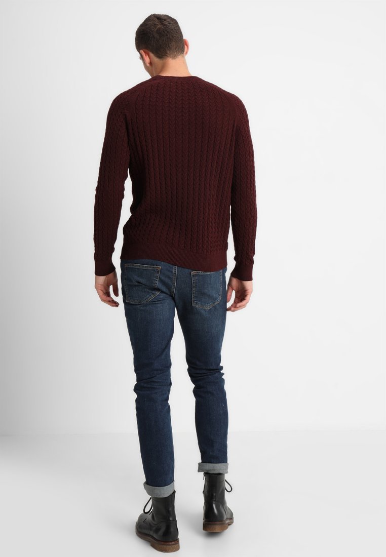 Džemper Pier One - pjegavi bordo
