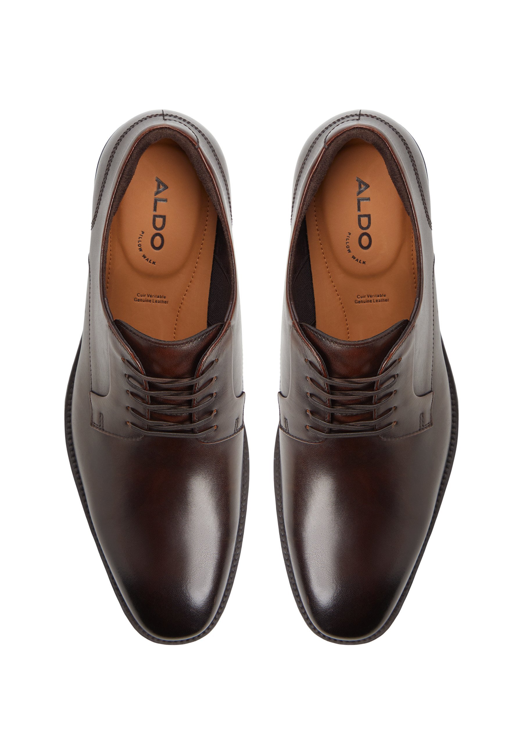 ALDO DERBY TEODORO - Stijlvolle veterschoenen - middenbruin
