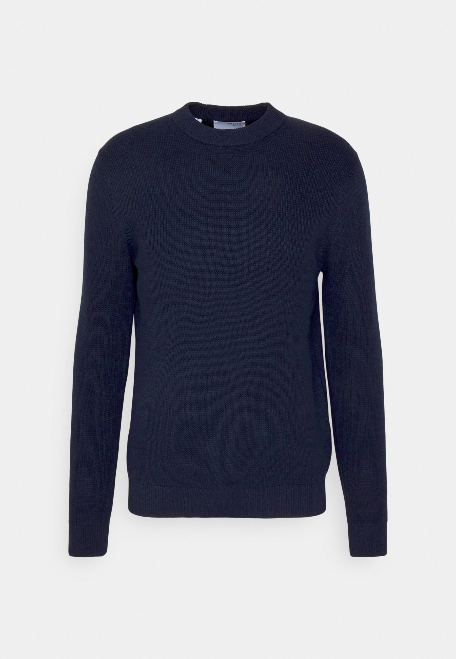 Selected Homme SLHDANE STRUCTURE CREW NECK - Genser - sky captain
