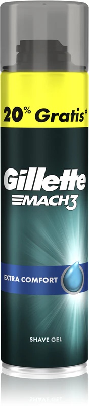 Gillette Mach3 Extra Comfort gel za britje za moške