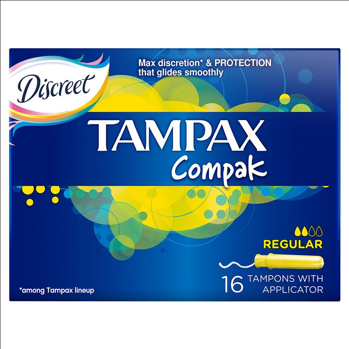 Tampax tamponger 16 st Compak