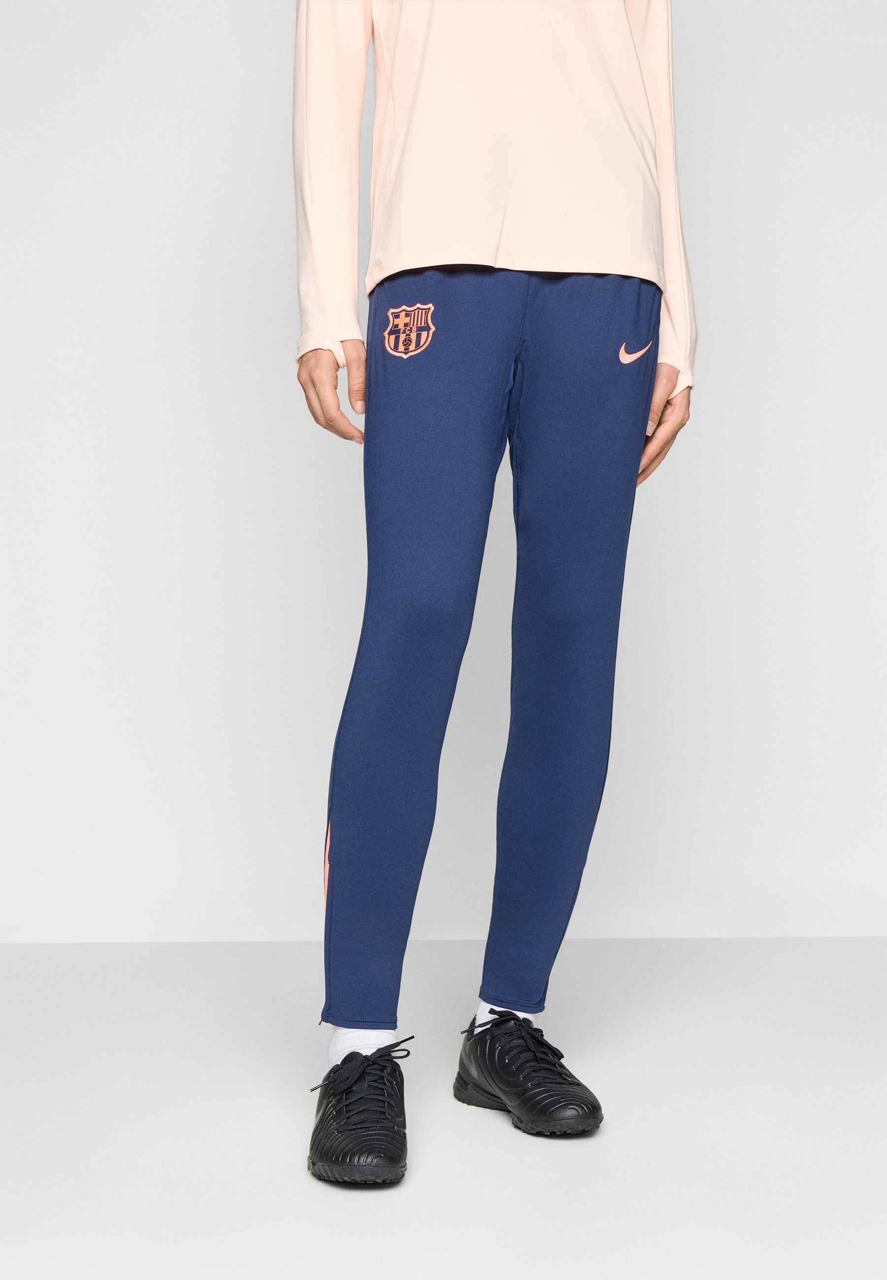 Nike Performance FC BARCELONA STRIKE DRITTE HOSE - Vereinskleidung - Mitternachtsblau/Hellmango