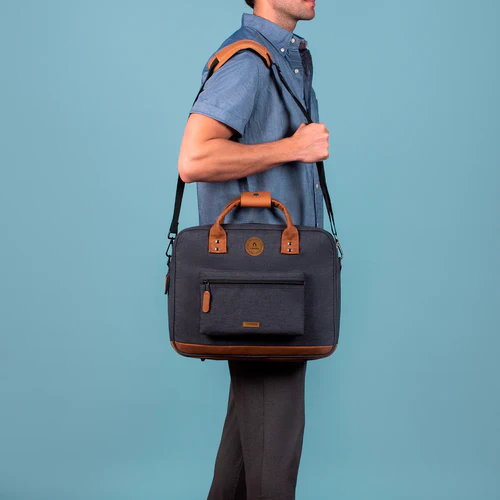 Cabaia London grey laptop bag