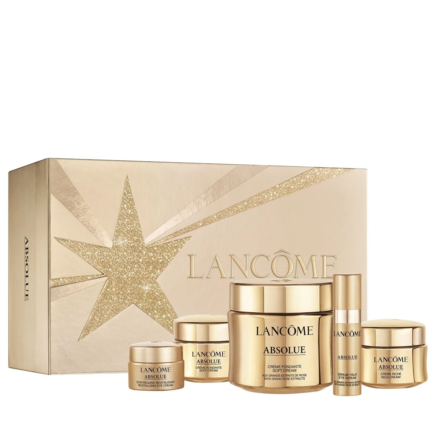 Absolue Crème Fondante - Cofanetto Antirughe, Tratt.viso 24 ore antirughe, Tratt.viso 24 ore illuminante, Trattamento Rigenerante