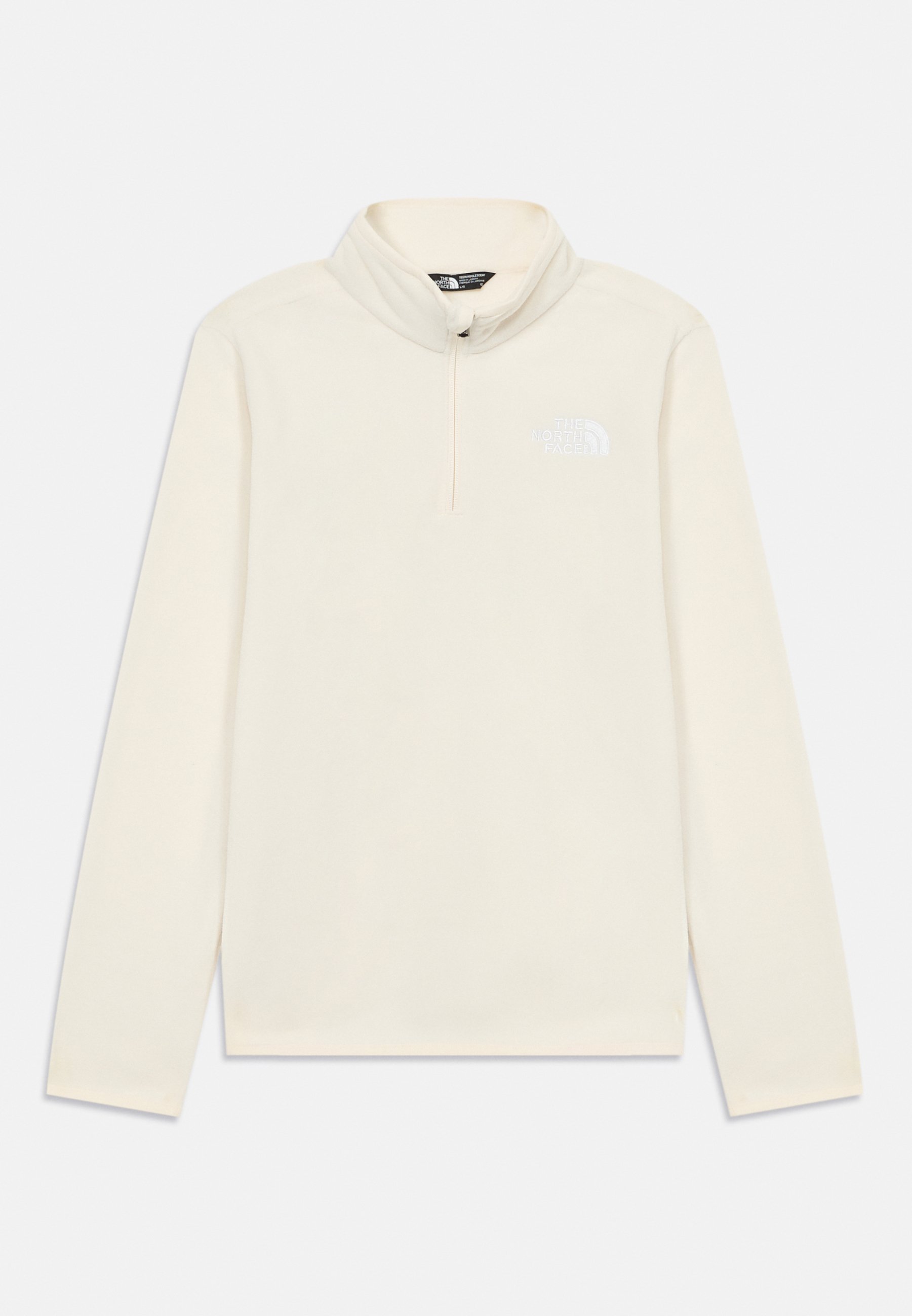 The North Face TEEN GLACIER ZIP UNISEX - Fleece-Pullover - Weiß Düne