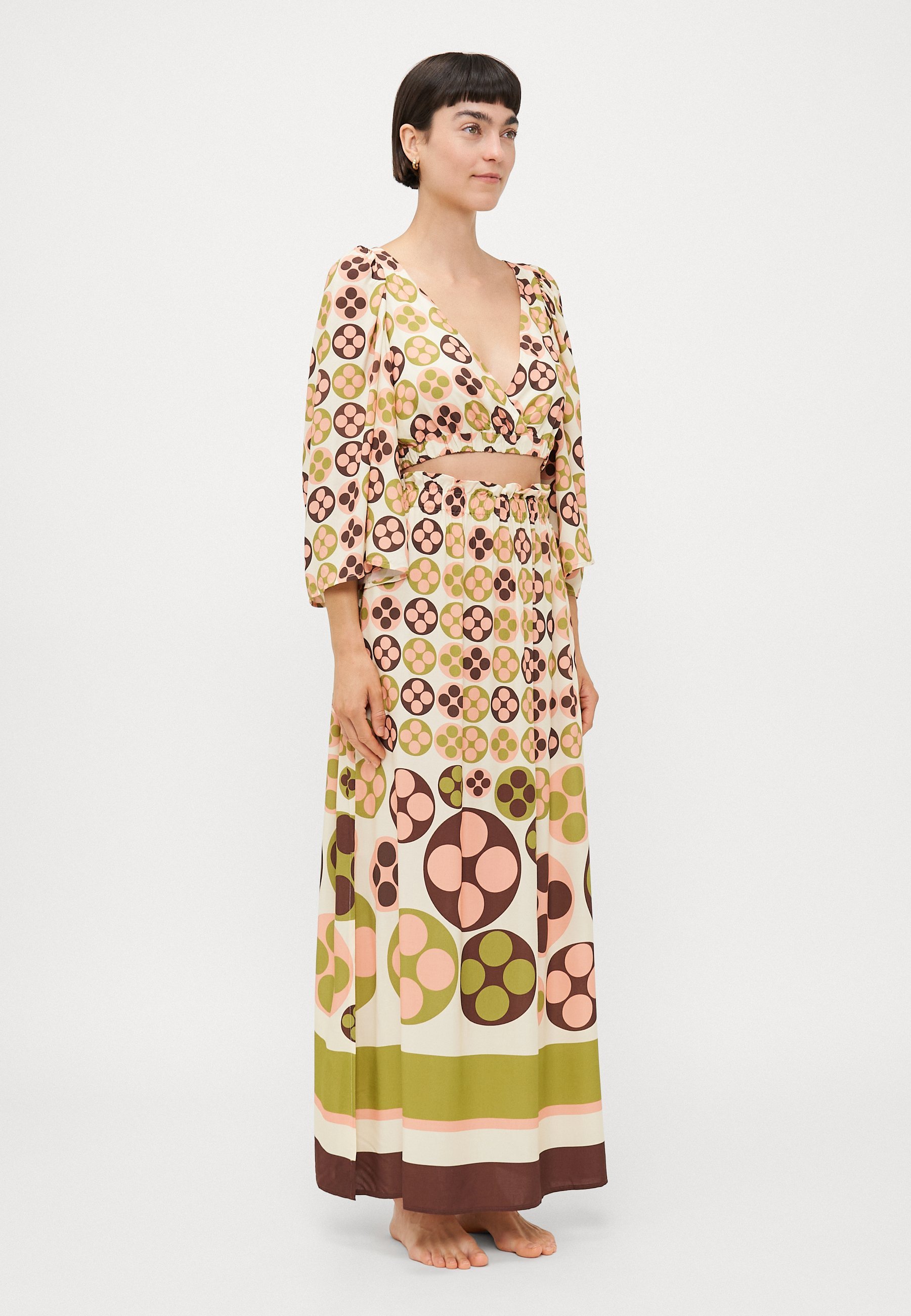 ADRIANA DEGREAS GIARDINO SKIRT SET - Plážový doplněk - multi-coloured