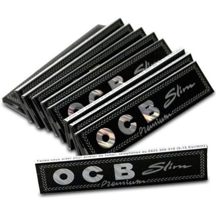 OCB Premium Slim rullepapir (pakke med 25)